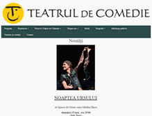 Tablet Screenshot of comedie.ro